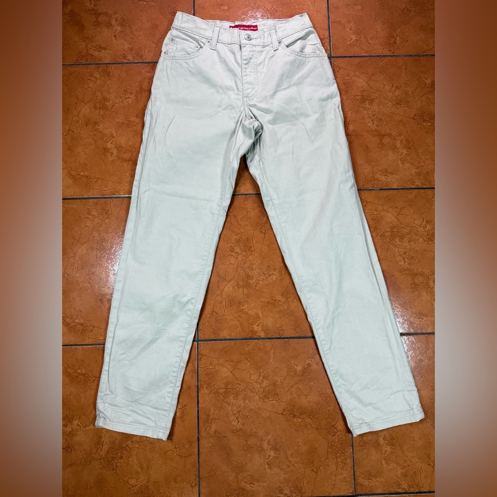 Levi's Tan Chinos Lightweight Straight-Leg